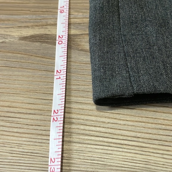 Ann Taylor Margo cropped trousers Gray Womens 2 Neutral Business casual Career - Picture 9 of 14